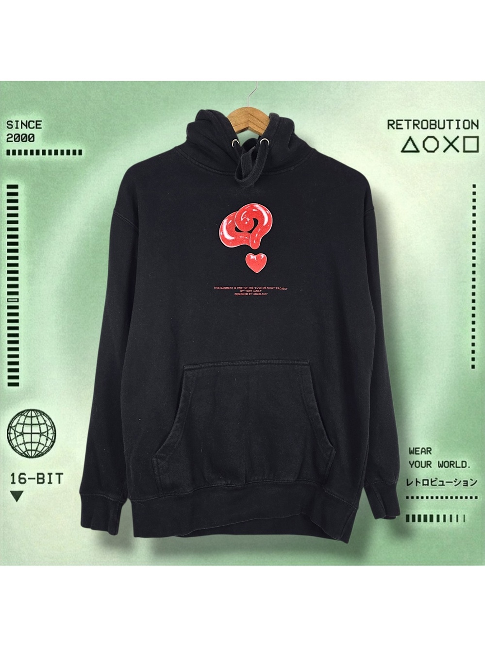 Rare Tory Lanez Love Me Now? Hoodie Sweatshirt Black Size M